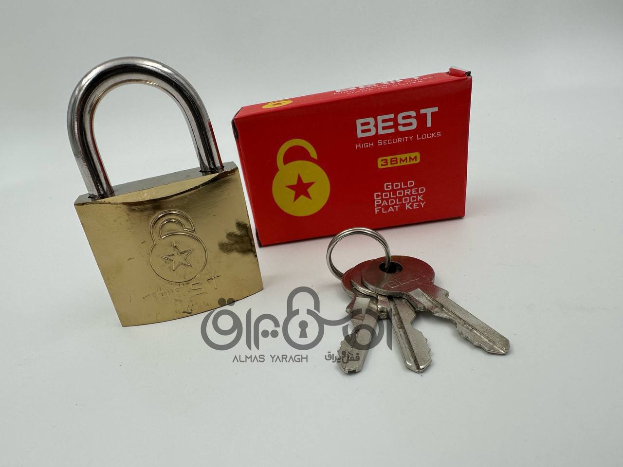قفل کتابی وکیوم فولادی BEST