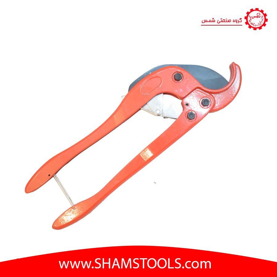 قیچی لوله پی وی سی سایز ۶۳ میلیمتر شمس 