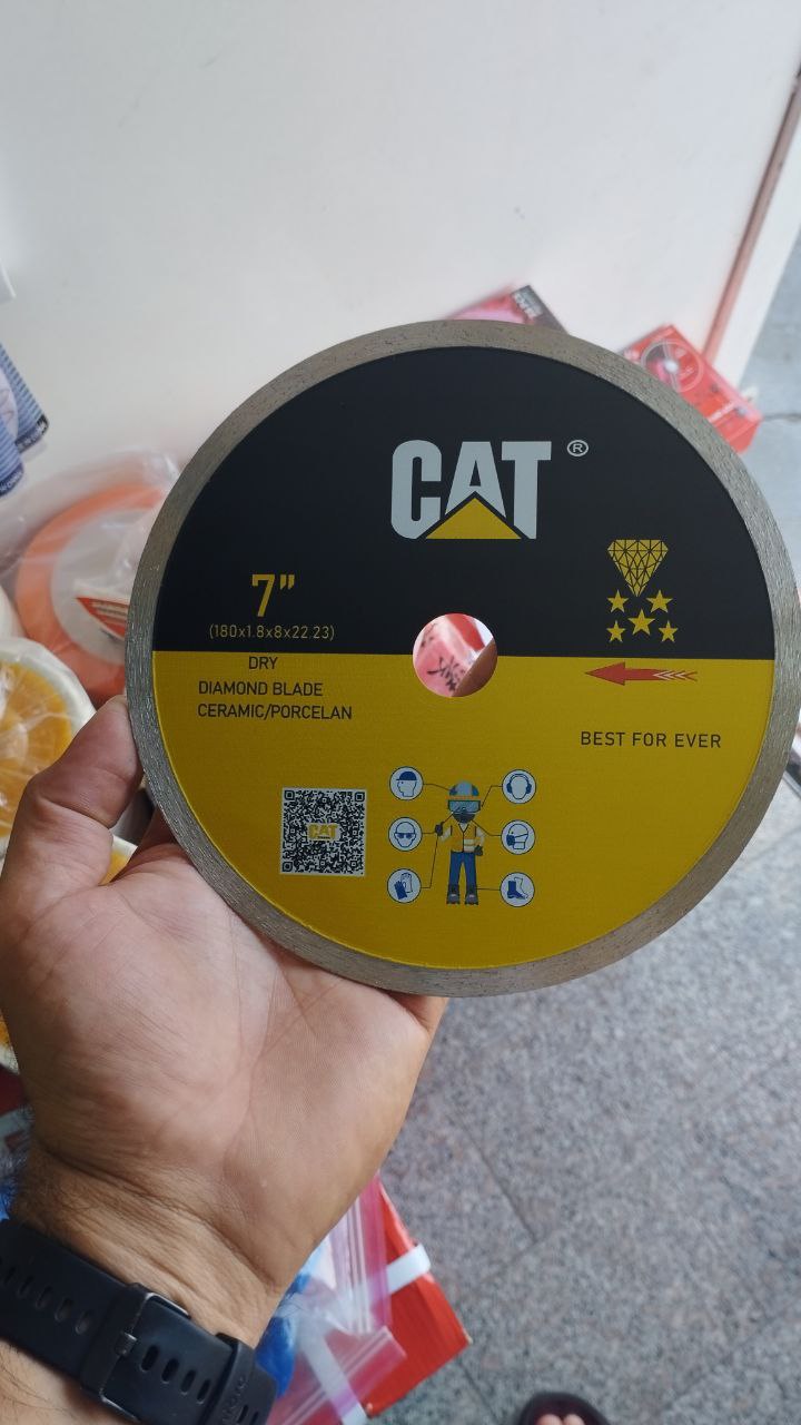 صفحات برش سرامیک و پرسلان بر CAT