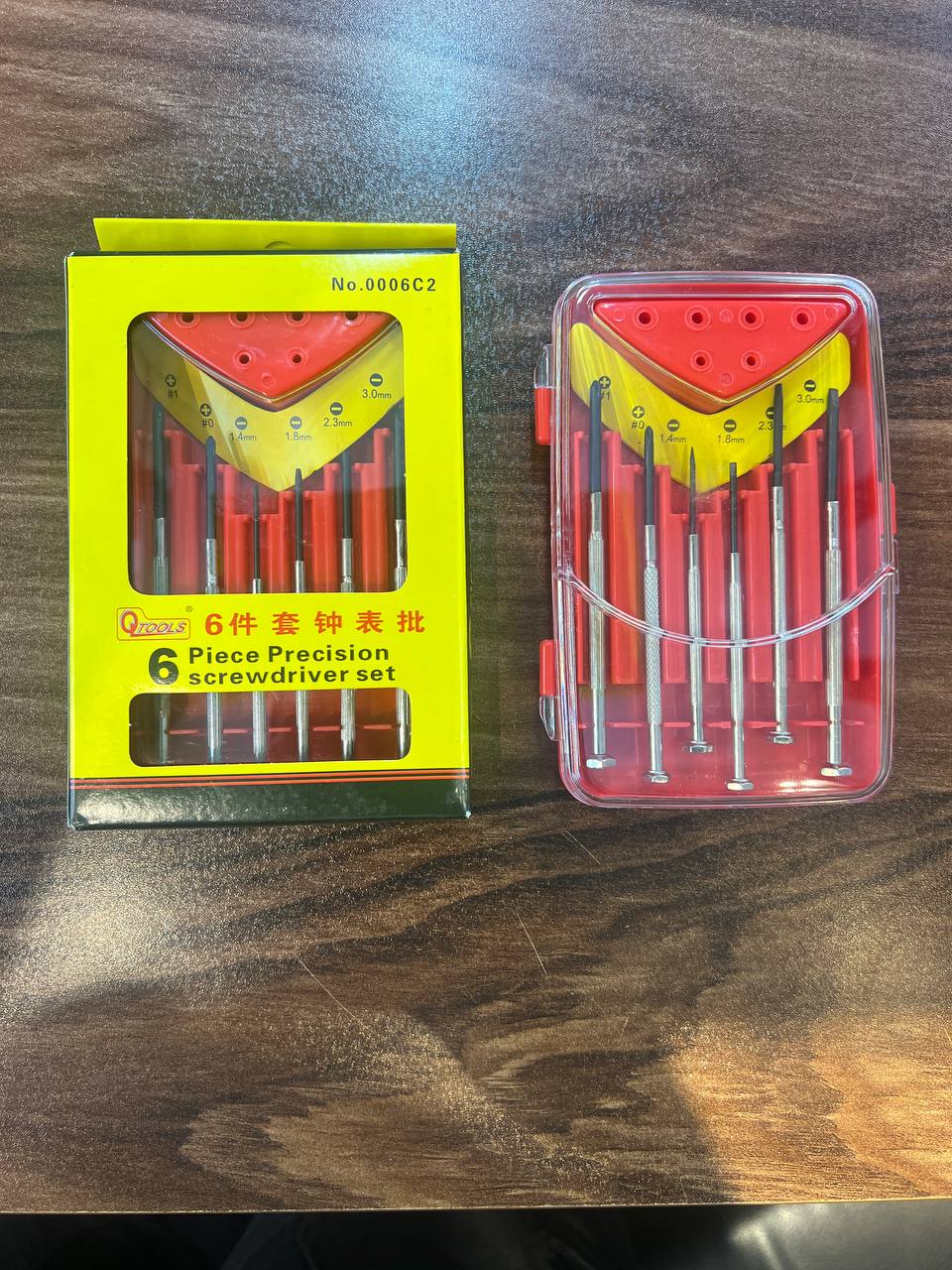  پیچ گوشتی ساعتی زرد 