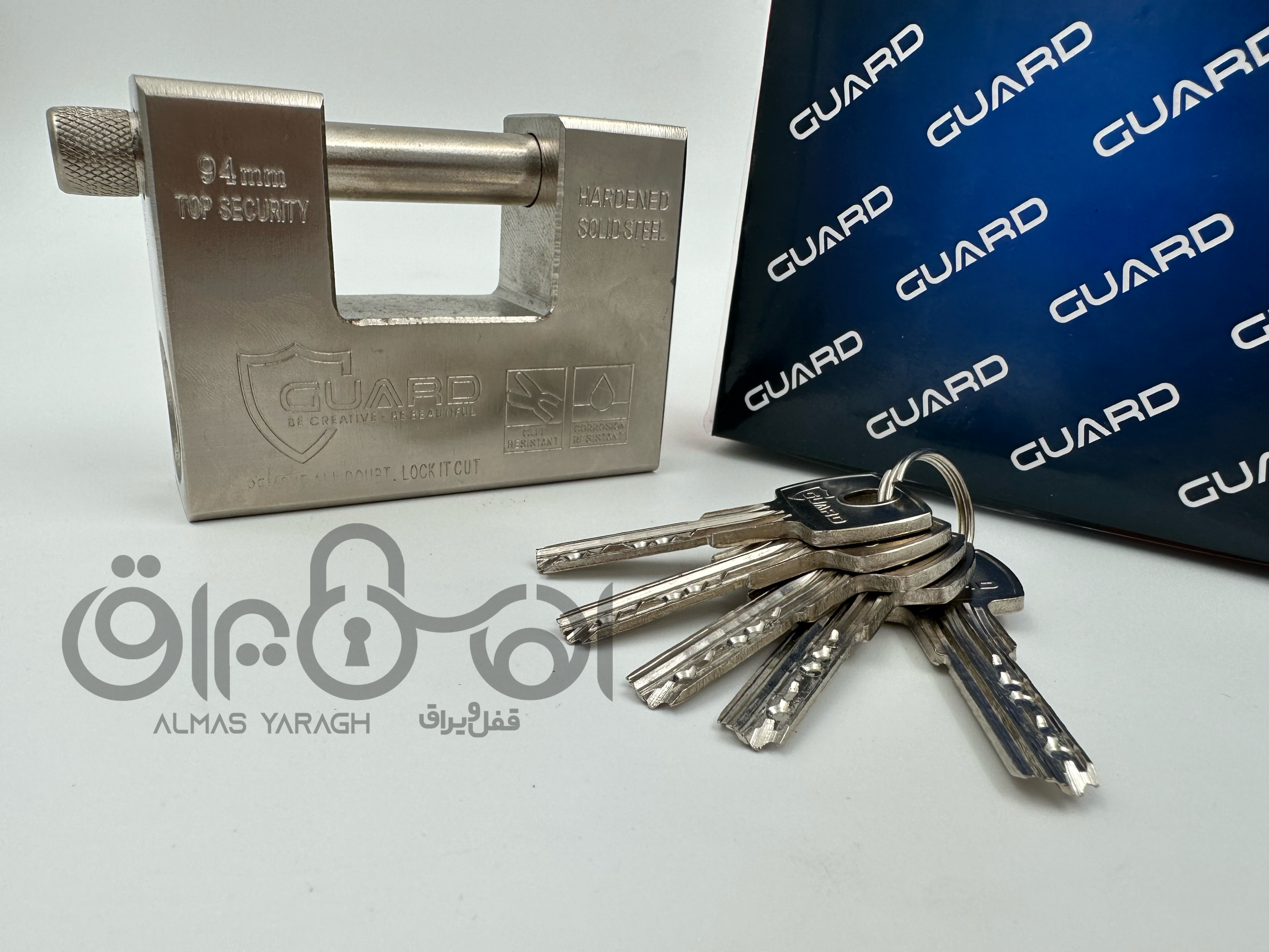 ⭐️قفل کتابی ۹۴ فولادی گارد GUARD⭐️ قیمت عالی کارتن ۳۶ عدد کانال واتس اپ: https://chat.whatsapp.com/H