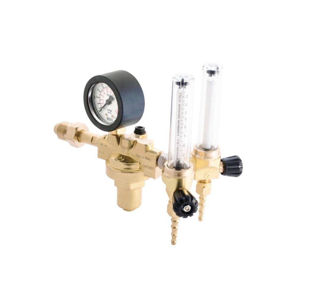 #رگلاتور آرگون و co2 دوفلومتر ماکسی ایتالیا