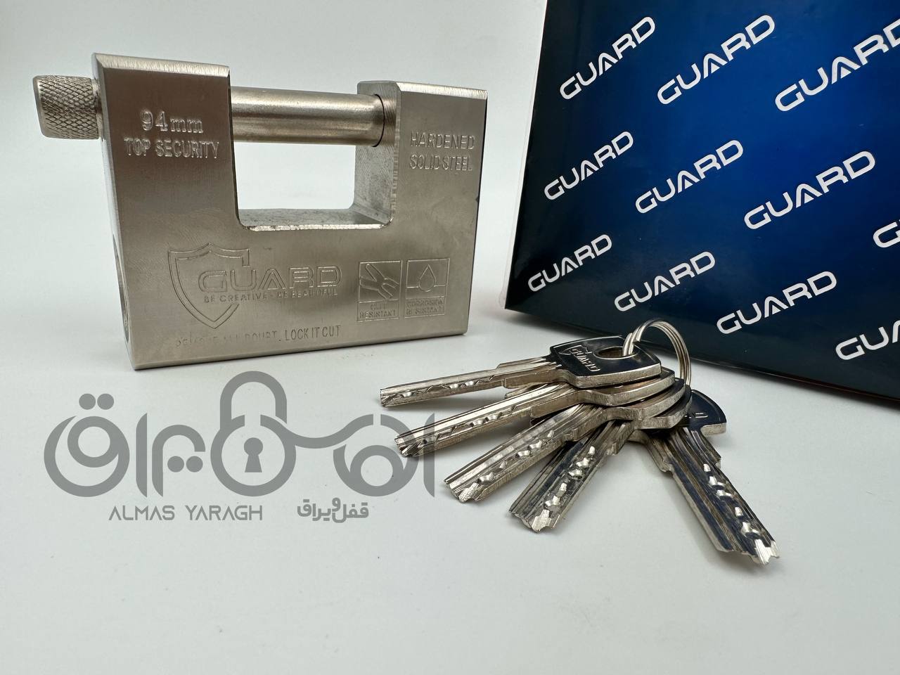 ⭐️قفل کتابی ۹۴ فولادی گارد GUARD⭐️