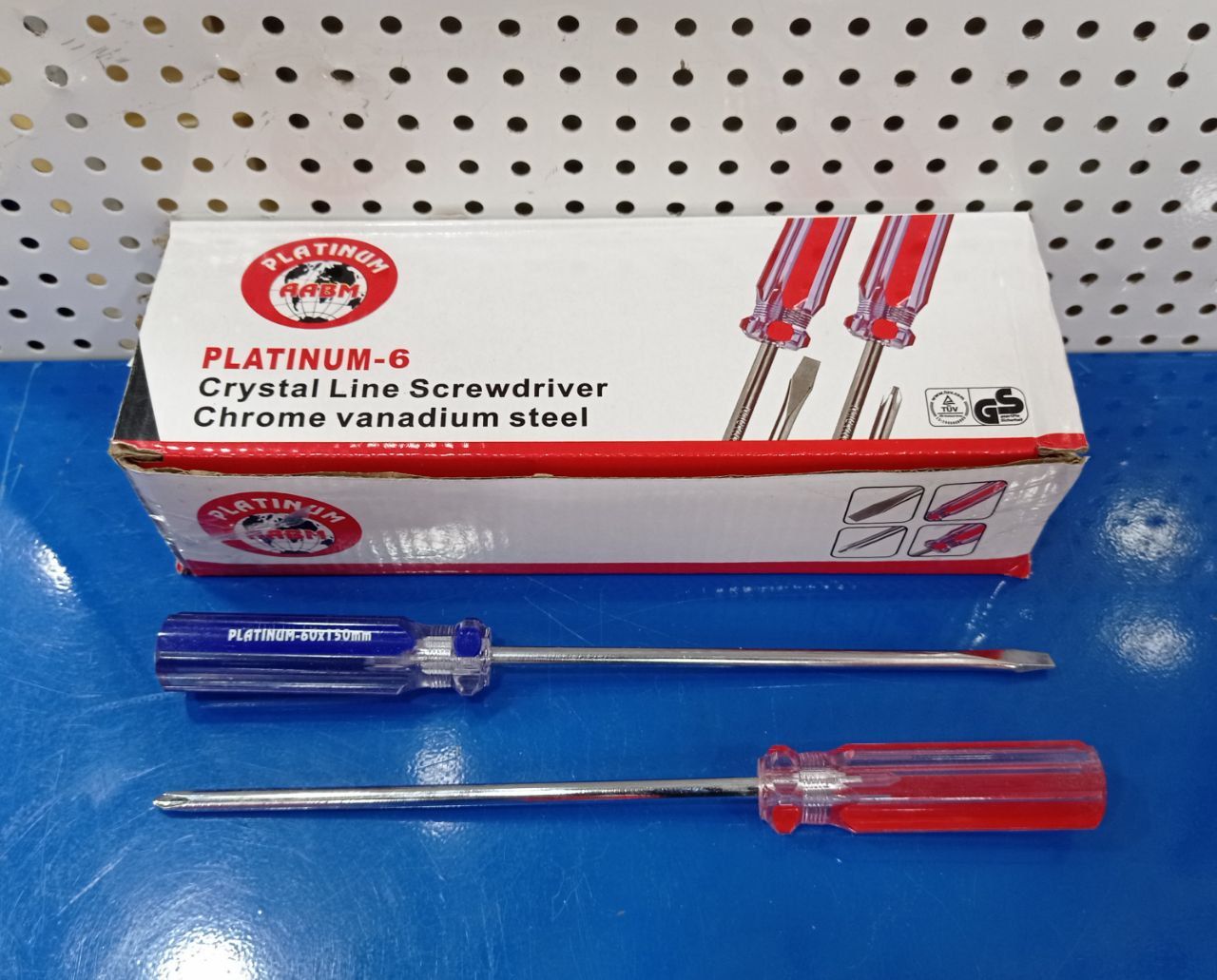 پیچ گوشتی ۱۵۰×۶ شیشه ای