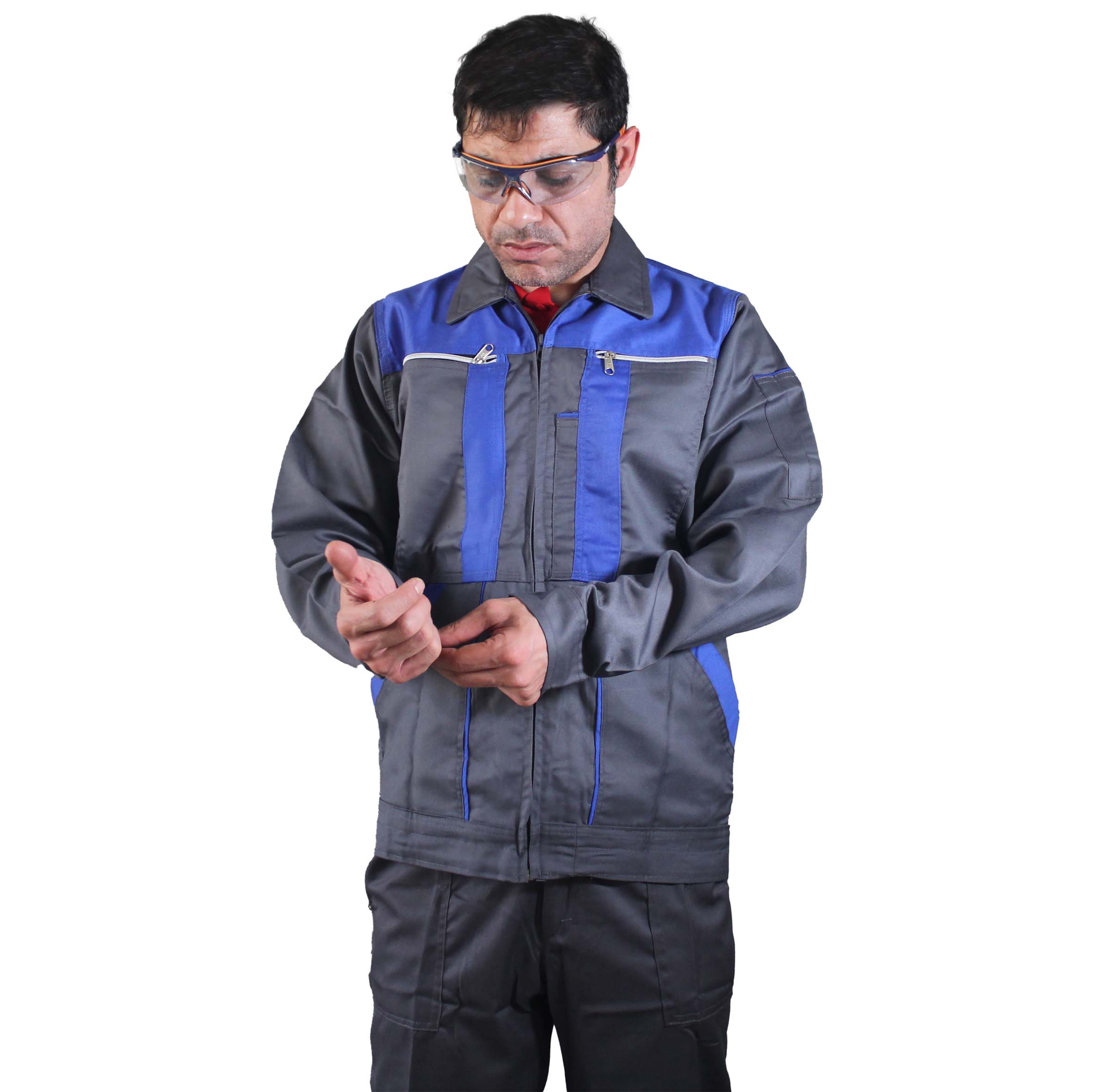 کاپشن و شلوار کار سیلور