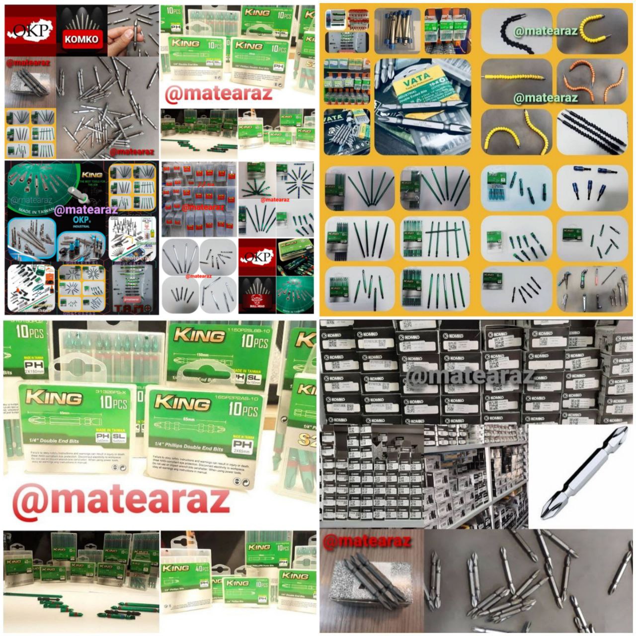 نوک پیچگوشتی تایوانی وژاپنی درجه یک 