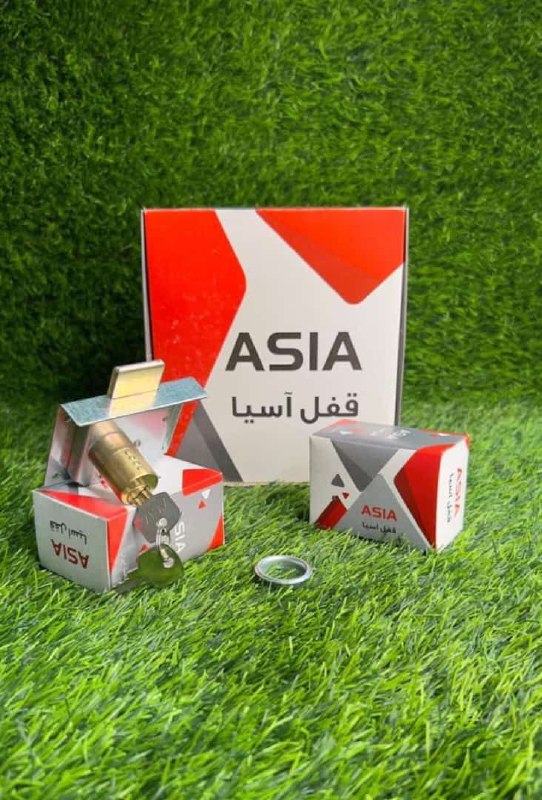 قفل دوپله برنجی اکونومی آسیا ASIA کارتن ۱۲۰ عدد