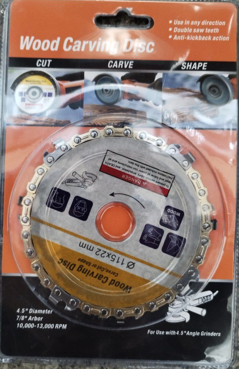  فرز اره زنجیری 115mm چوب