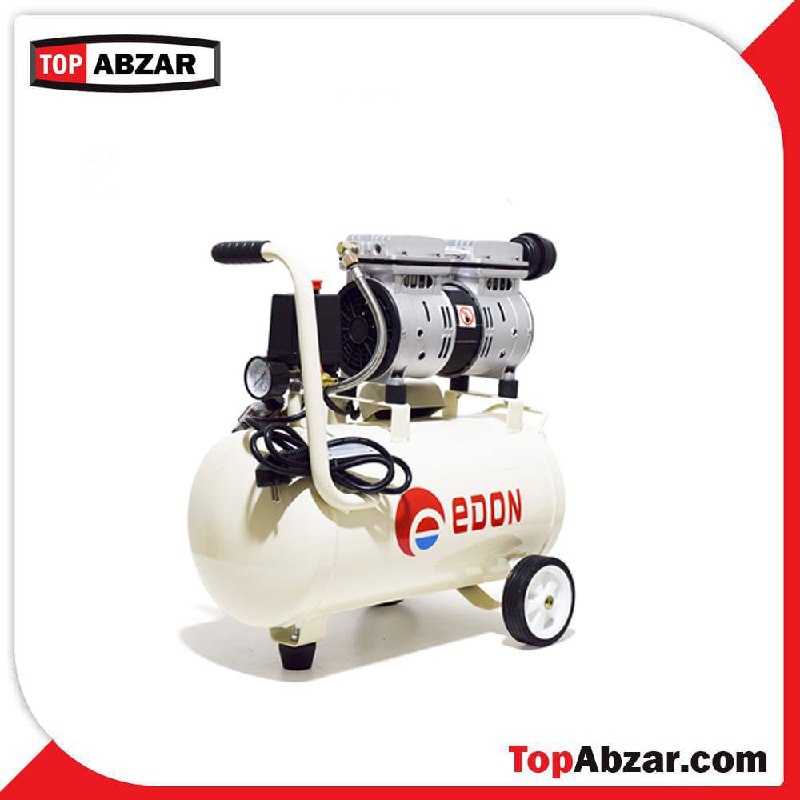 ⭐️ کمپرسور باد سایلنت 25 لیتری ادون مدل ED550-25L 