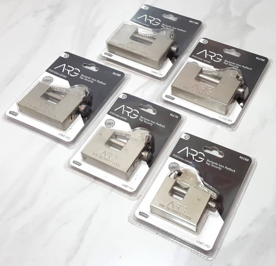 قفل کتابی اَرگ به صورت پارتی در سایزهای 50, 60, 70 ,80, 90, 100 4کلید کیفیت عالی و با ضمانت خرابی تع