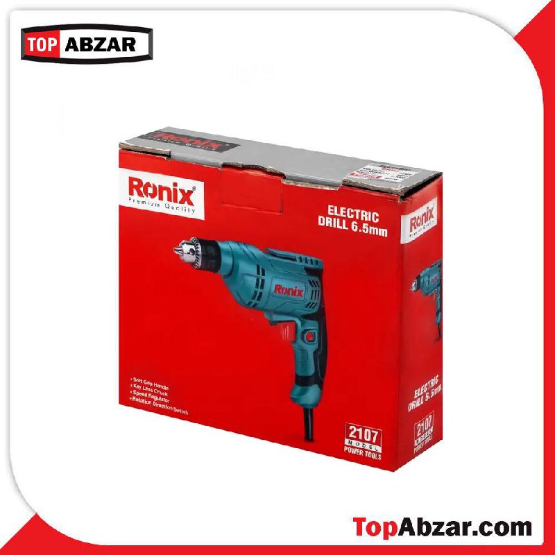 ⭐️ دریل برقی 6.5 رونیکس مدل 2107