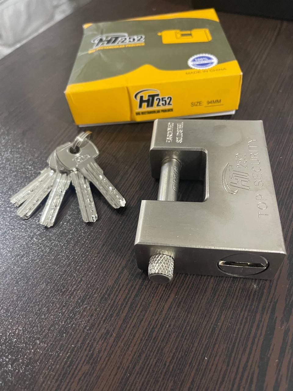 قفل کتابی ۹۴ فولادی اچ تی ۲۵۲ HT252 کارتن ۳۶ عدد