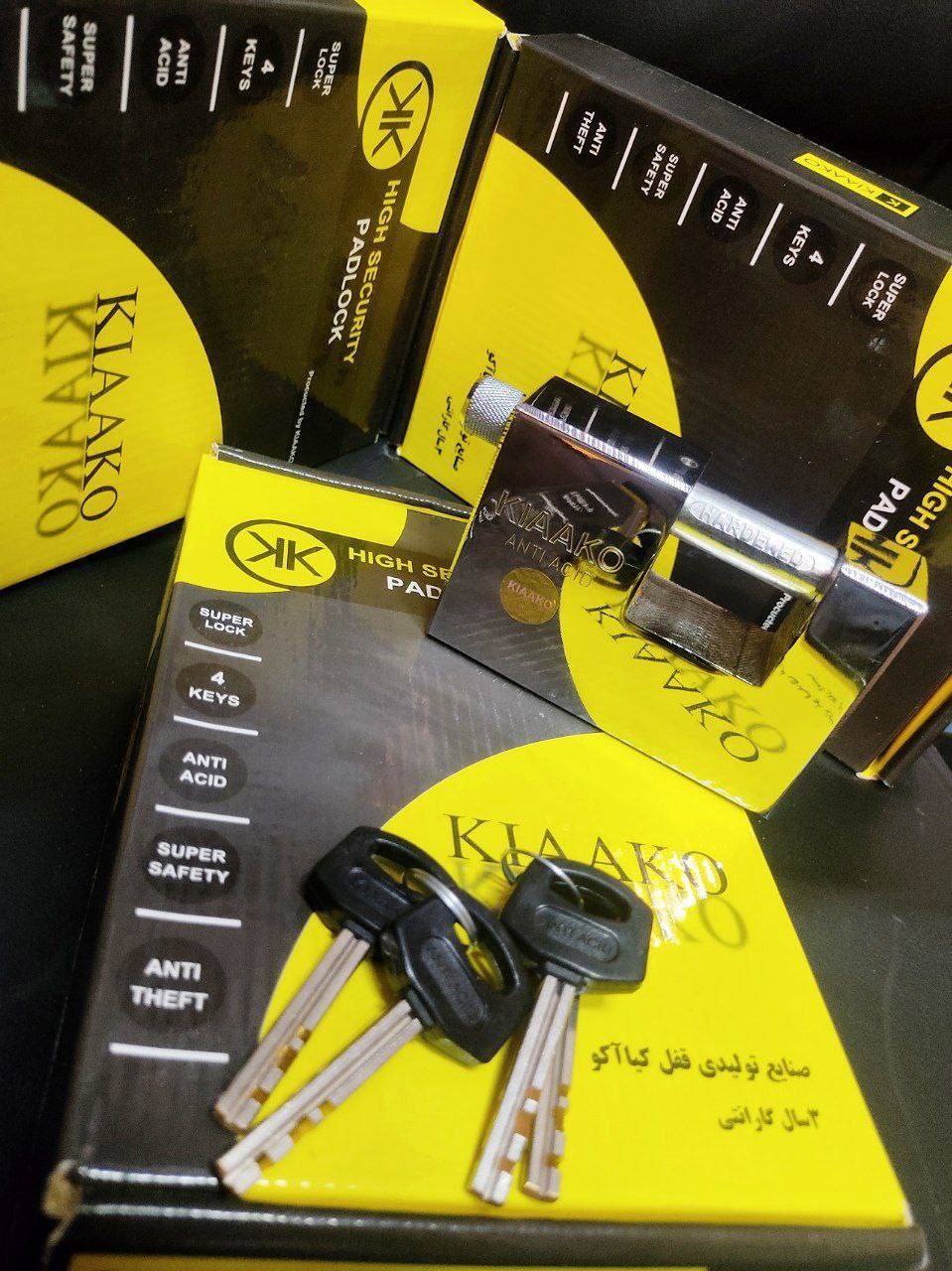قفل کتابی 100 kiaako