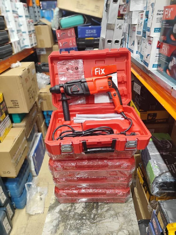 بتن کن ۳حالته فیکس2عدد قلم تیز تخت ۳عدد مته 6ماه ضمانت شرکتی کیف BMC نشکنقیمت ۱/۹۸۰/۰۰۰تومان تخفیف و