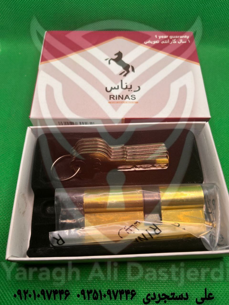 سیلندر ۷ کلید کامپیوتری ریناس RINAS کارتن ۱۲۰ عدد
