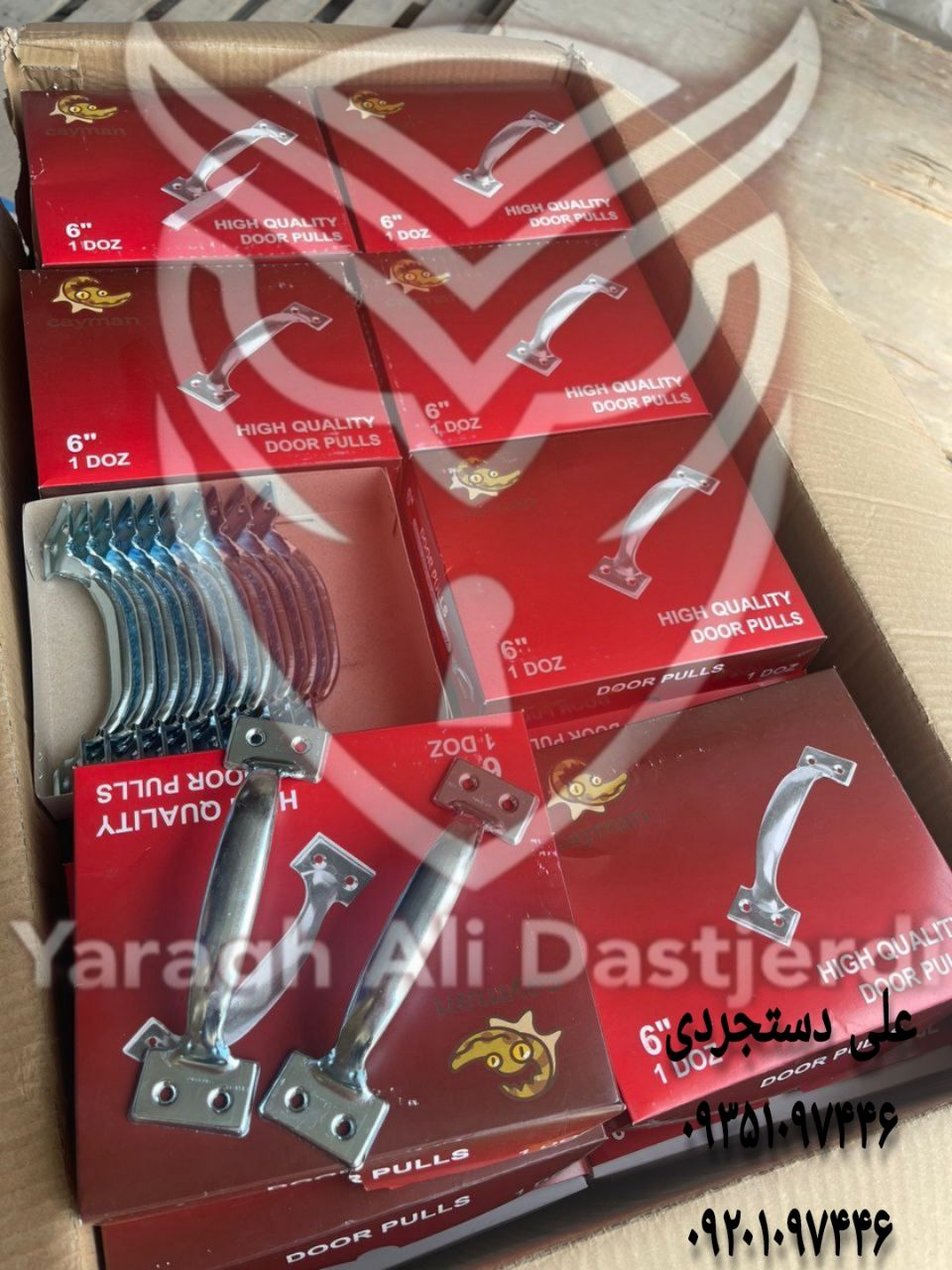 دستگیره توخالی چینی آبکاری درجه یک در سایزهای ۲ ۳ ۴ ۵ ارسال بار به تمام نقاط کشور 09351097446 092010
