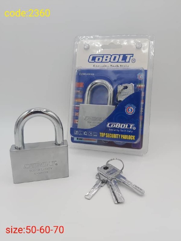 #پخش_قفل_آویز_ضداسید_COBOLT