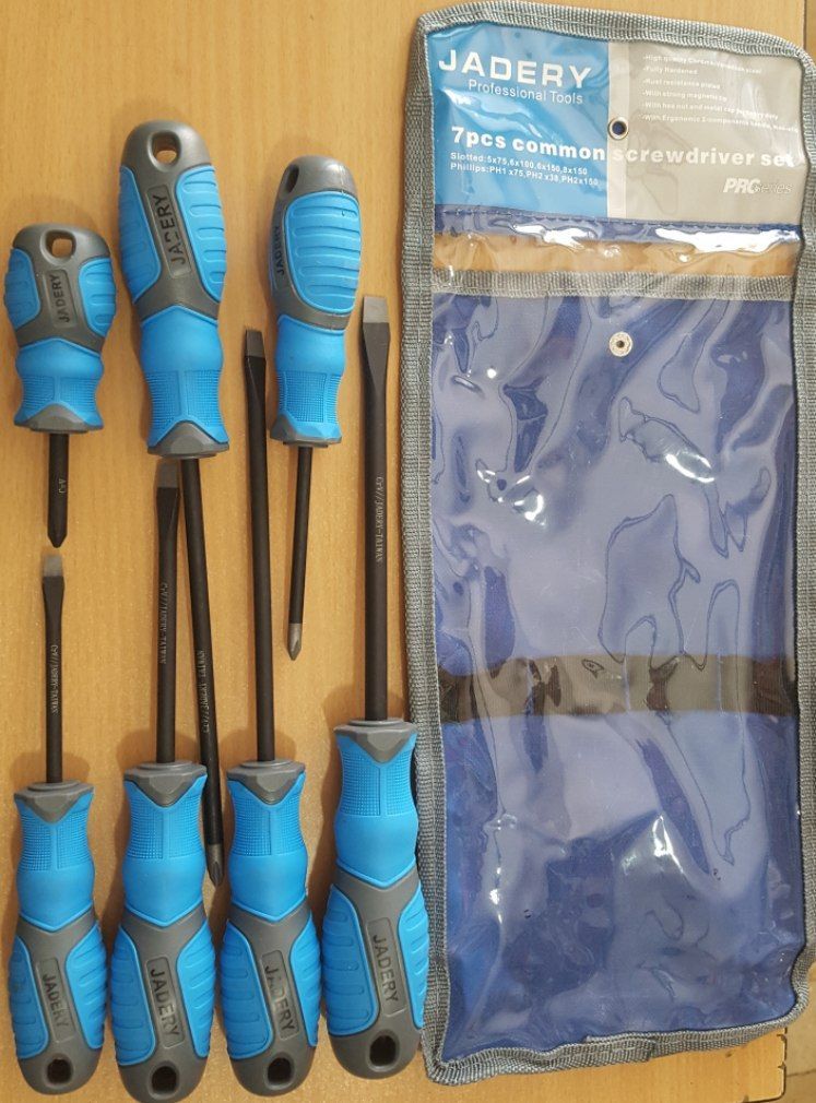 پیچ گوشتی سری ۷عددی دسته ژله ای 