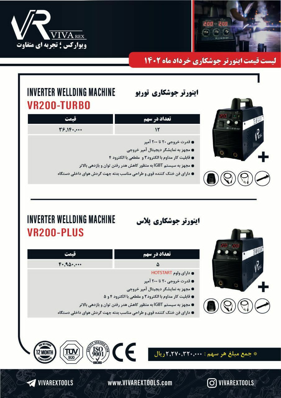 محصولات ویوارکس