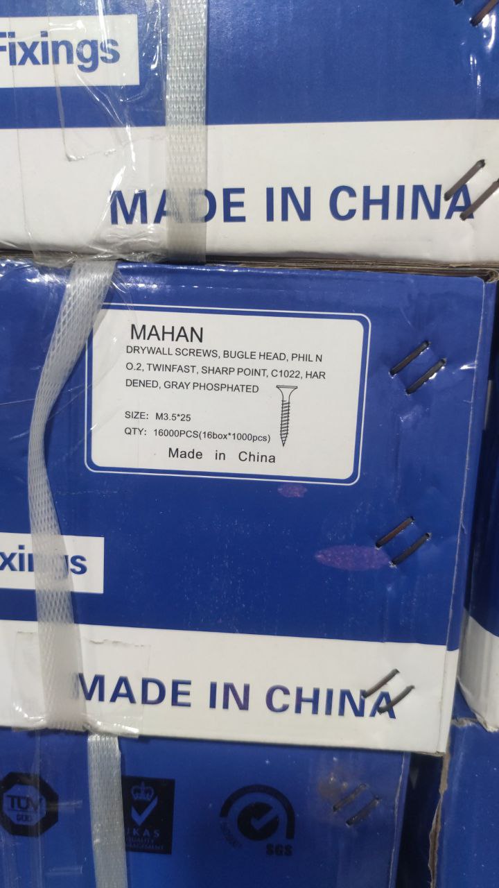 پیچ کناف نوک تیز 