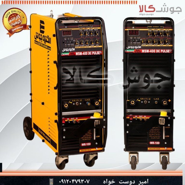 دستگاه جوش اینورتر TIG PULSE DC 400 آب خنک الکتروجوش