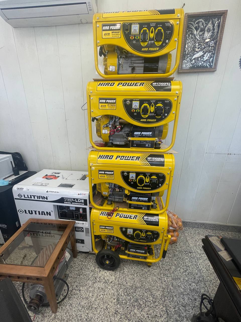 موتور برق ژنراتور 