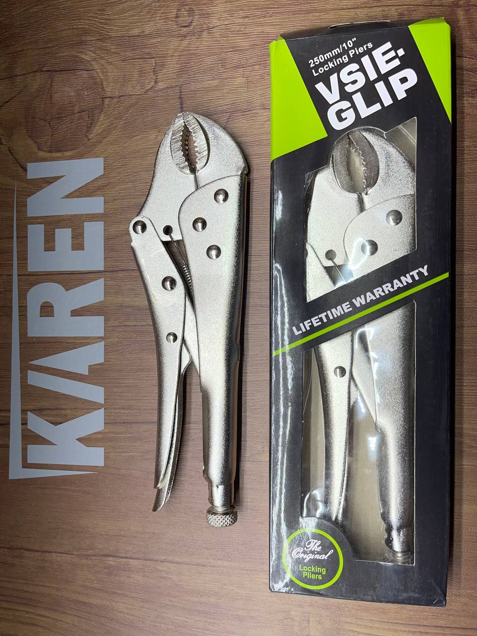 انبر قفلی طرح آمریکا
