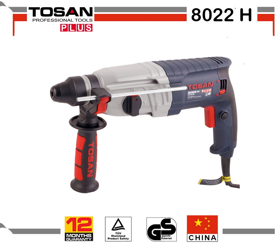 بتن کن 2 کیلویی گیربکس فلزی توسن_ 8022H