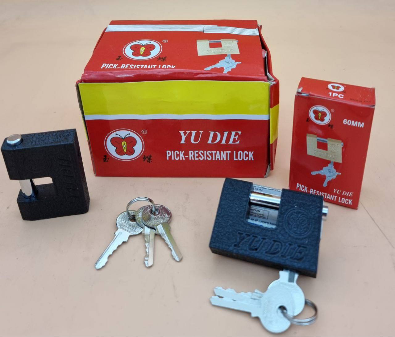 قفل کتابی کلید بغل YUDIE 