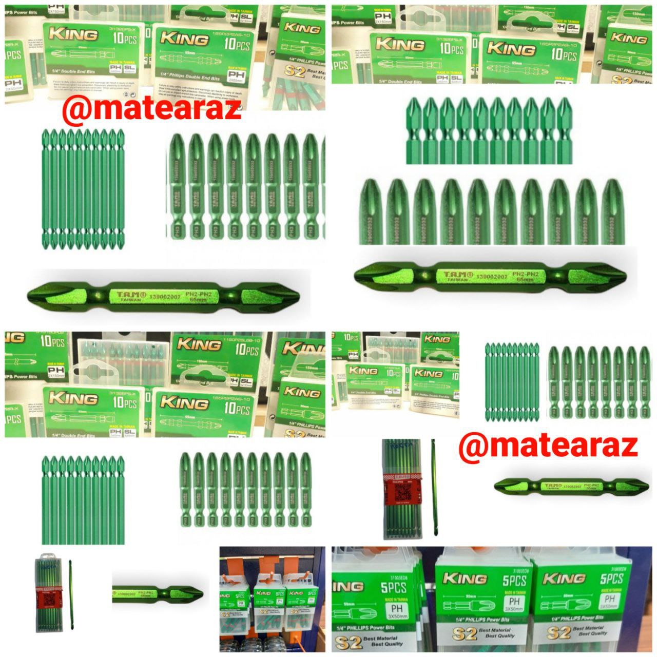 نوک پیچگوشتی تایوانی وژاپنی درجه یک 
