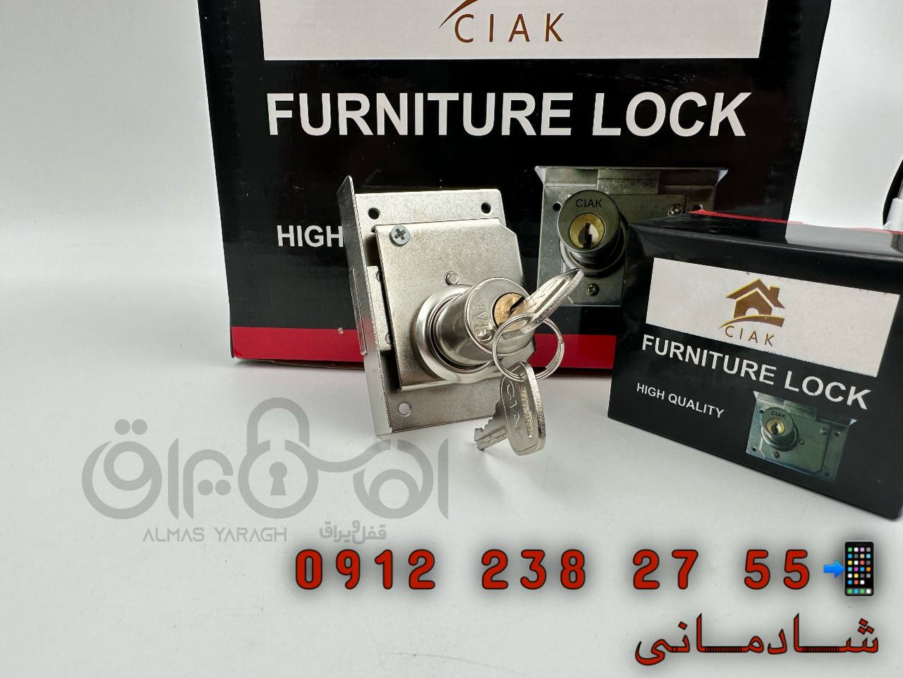  ⭐️قفل دوپله کمدی کیاک-CIAK⭐️ مغزی برنج-کیفیت عالی کارتن:۱۲۰عدد کانال واتس اپ: https://chat.whatsapp