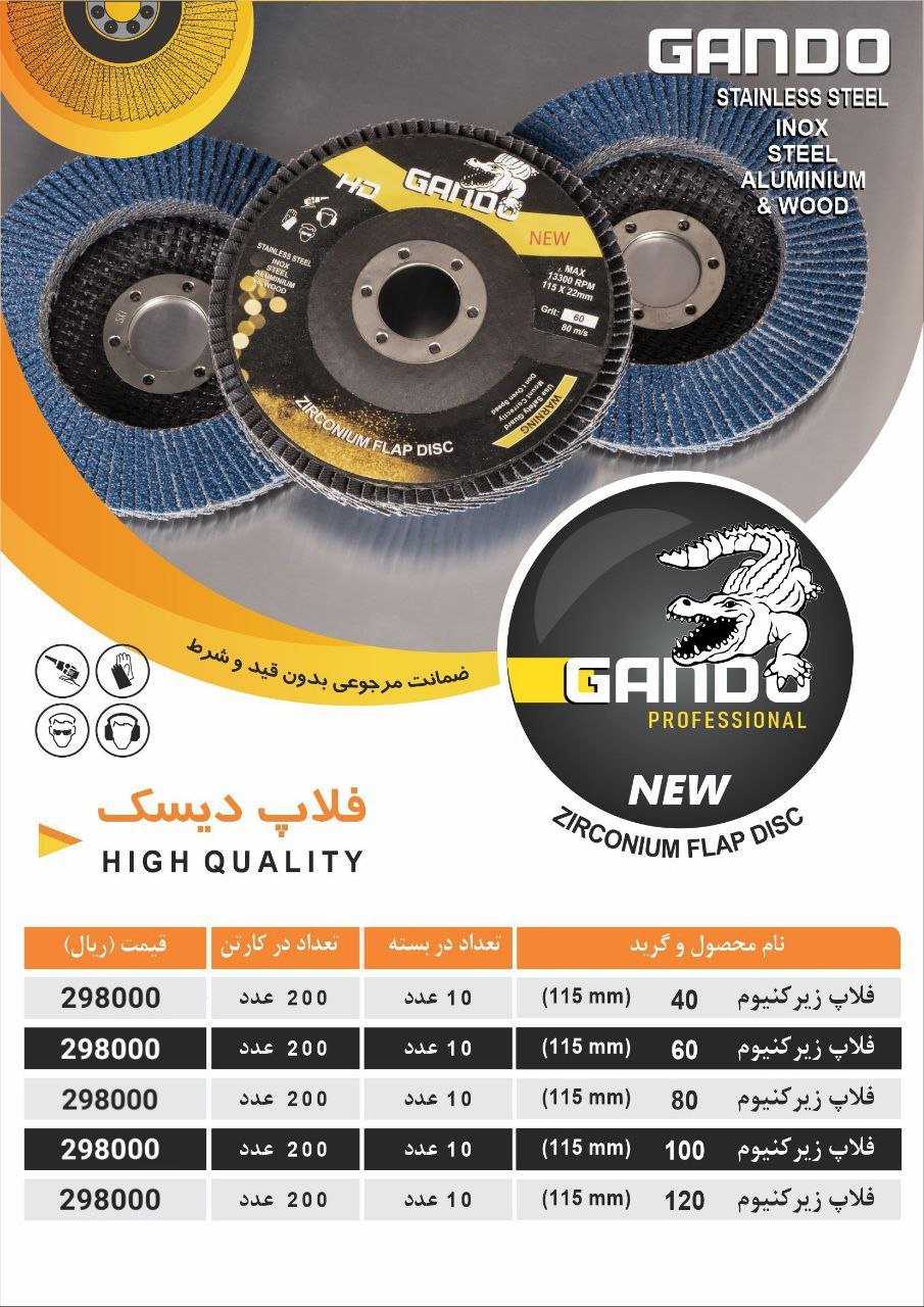 سنباده فلاپ مینی گاندو GANDO