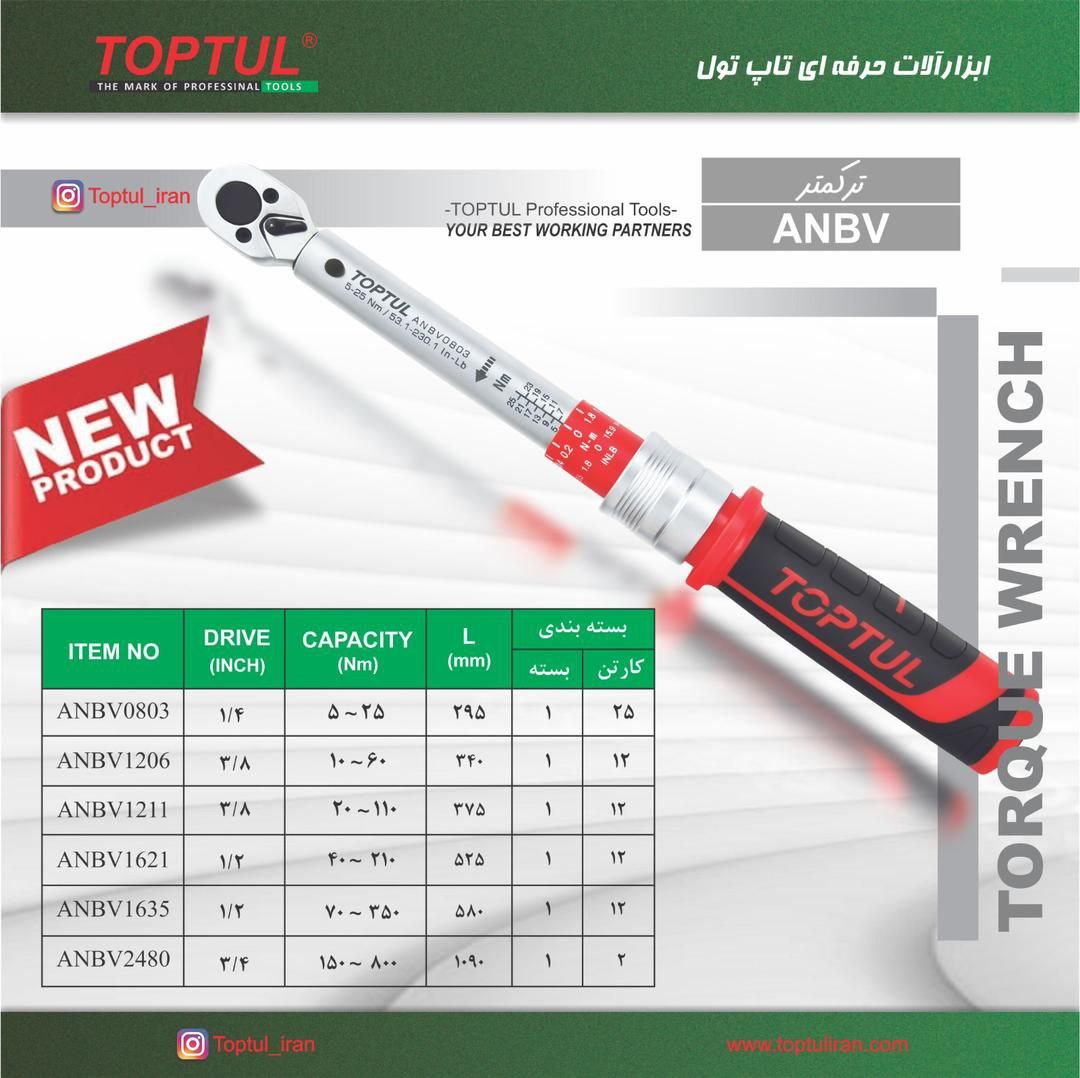 ابزارالات حرفه ای تاپ تول جهت اخذ نمایندگی تماس حاصل فرمایید تلفن :۰۲۱/۶۶۷۰۶۴۲۴ تلگرام گروه تاپ تول: