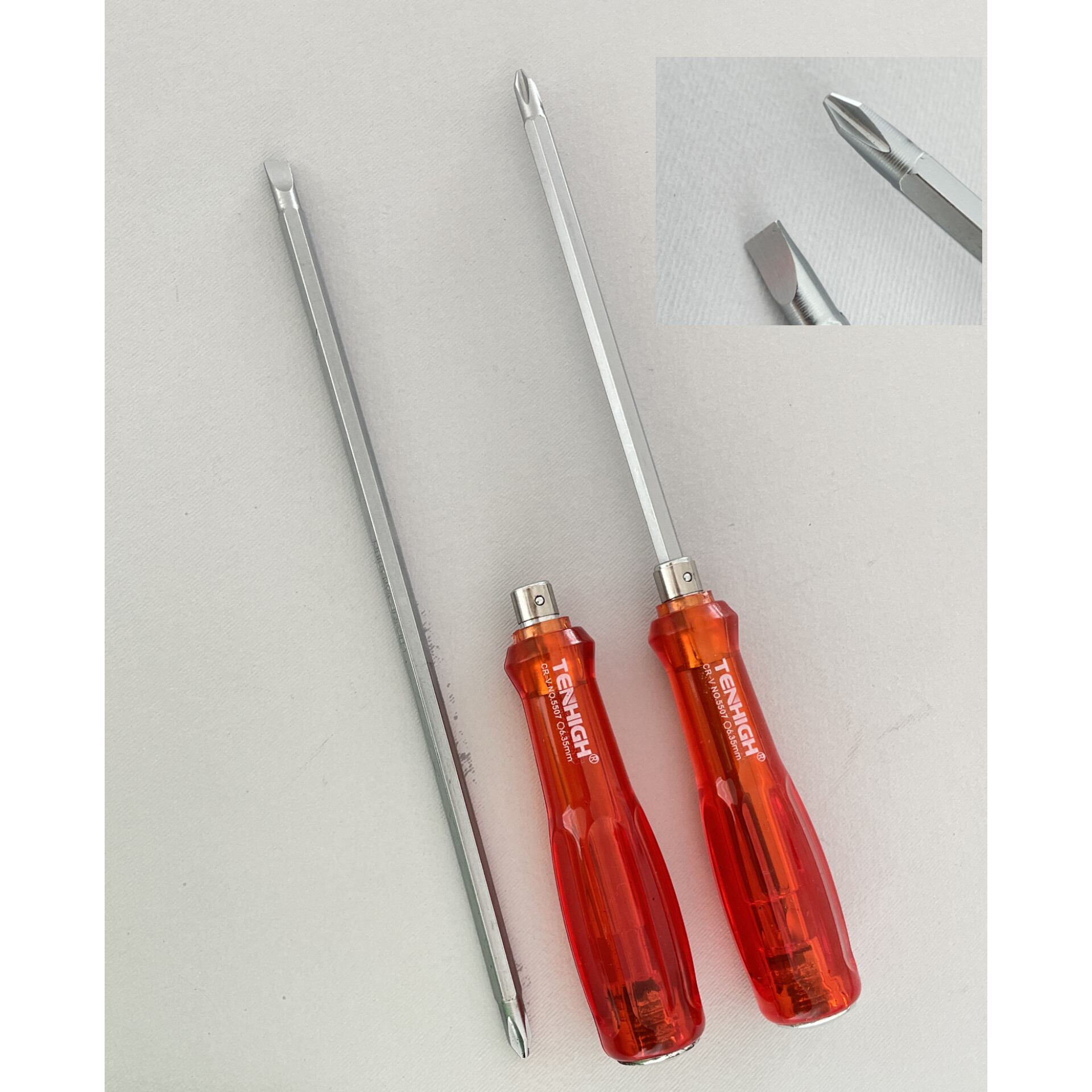 #پیچ‌_گوشتی دوطرفه 150×6 ضربه‌خور TENHIGH# (#تن_های) 