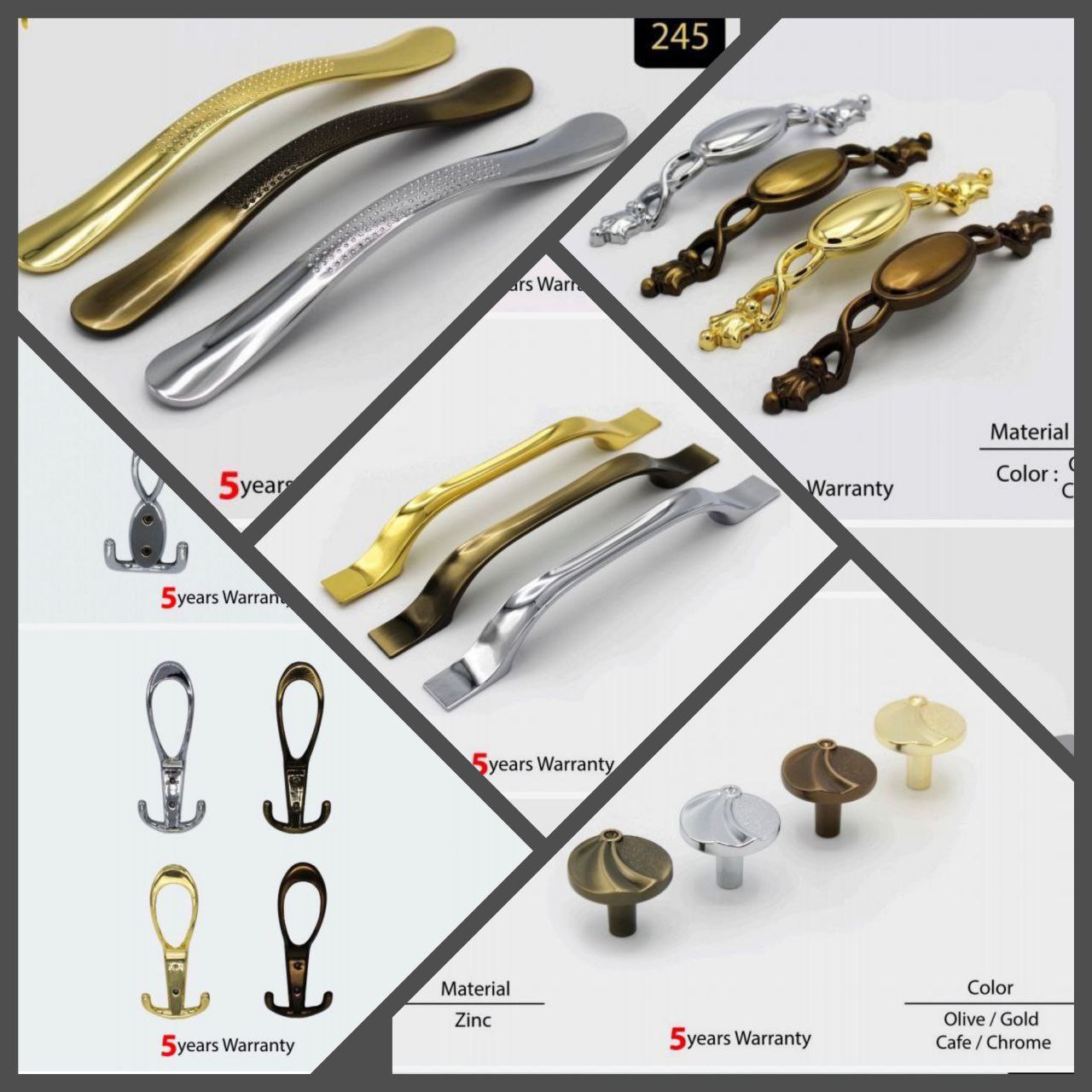 دستگیره کابینت آیکان 