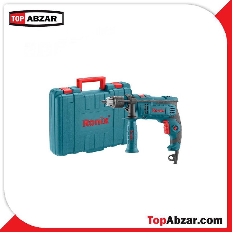 ⭐️ کیت دریل برقی چکشی رونیکس مدل 2214LK