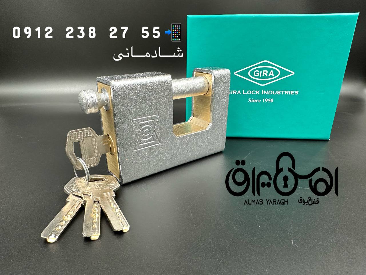  ⭐️قفل کتابی۹۷۰سوپرG(کد۰۲۷)گیرا⭐️ (کلیدومیله یکطرف) کارتن:۱۲عدد کانال واتس اپ: https://chat.whatsapp