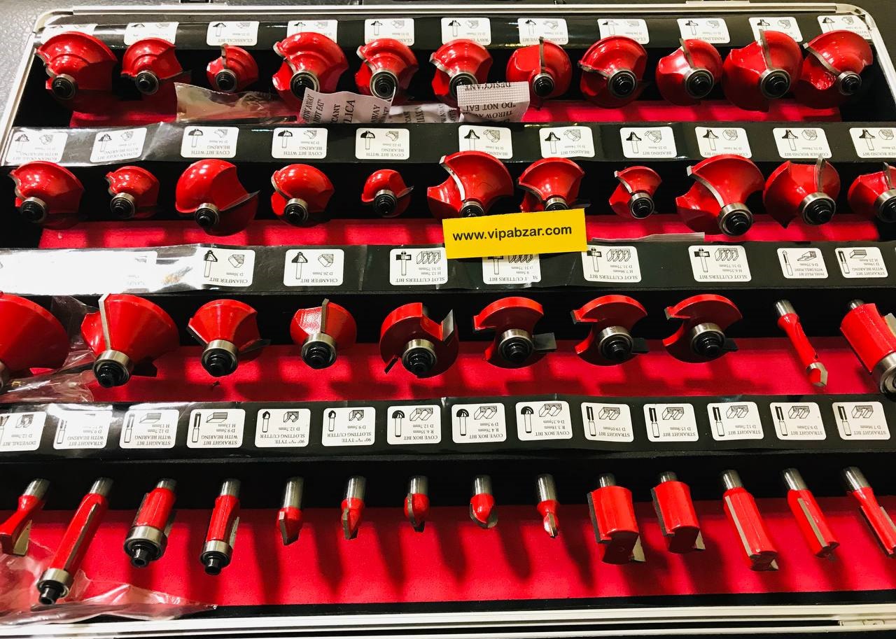 فروش ویژه ته انباری کیت 50عددی اور فرز 