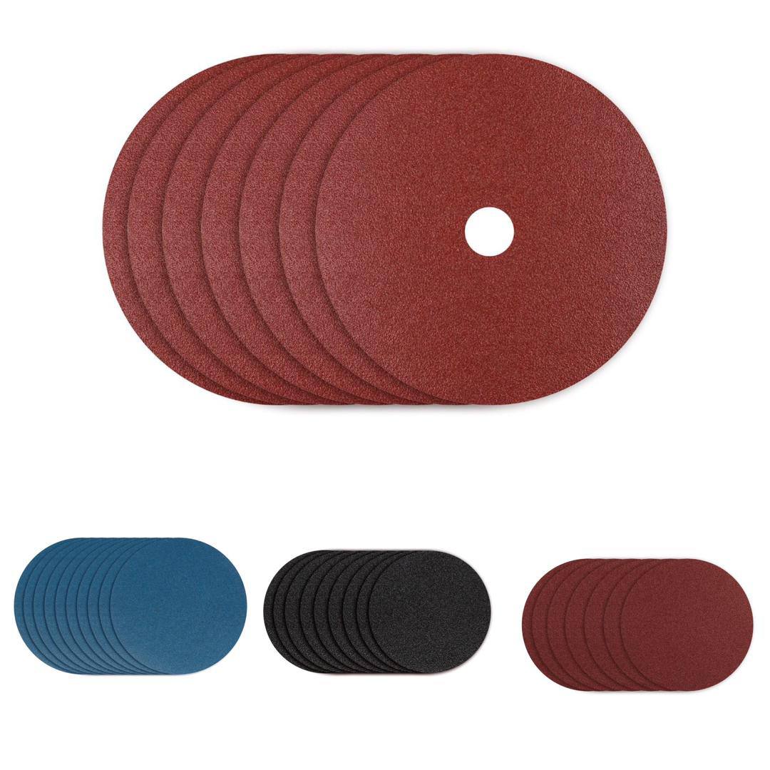 سمباده دیسکی و سمباده پشت کرکی قرمز مخصوص چوب و فلز مشکی مخصوص سنگ و شیشه آبی مخصوص استیل کیفیت عالی