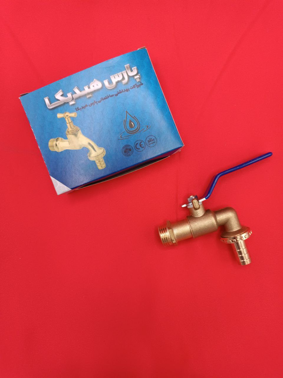 شیر آب دسته گازی برنجی 