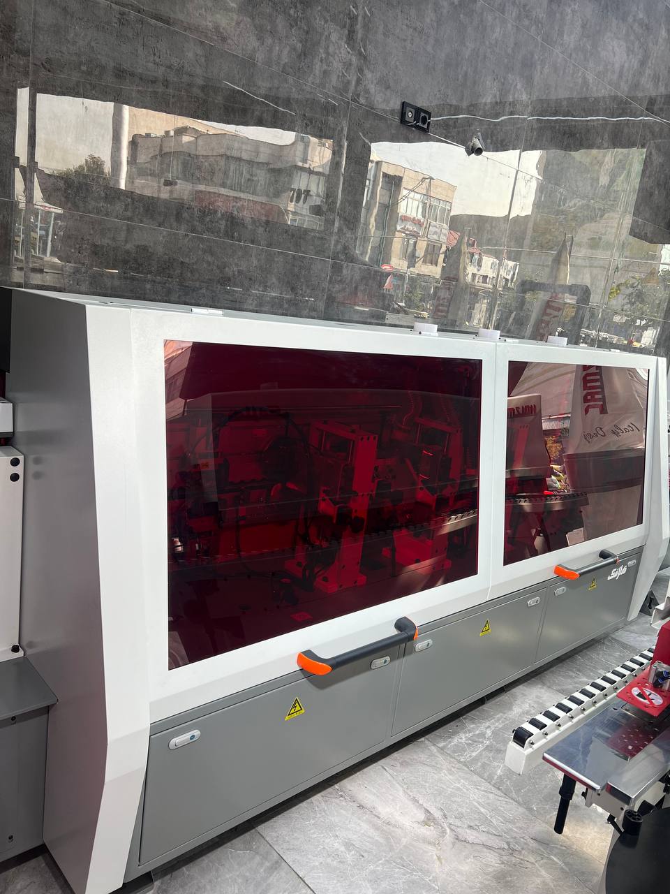 لبه چسبان ۵ ایستگاه صنعتی هلزمک