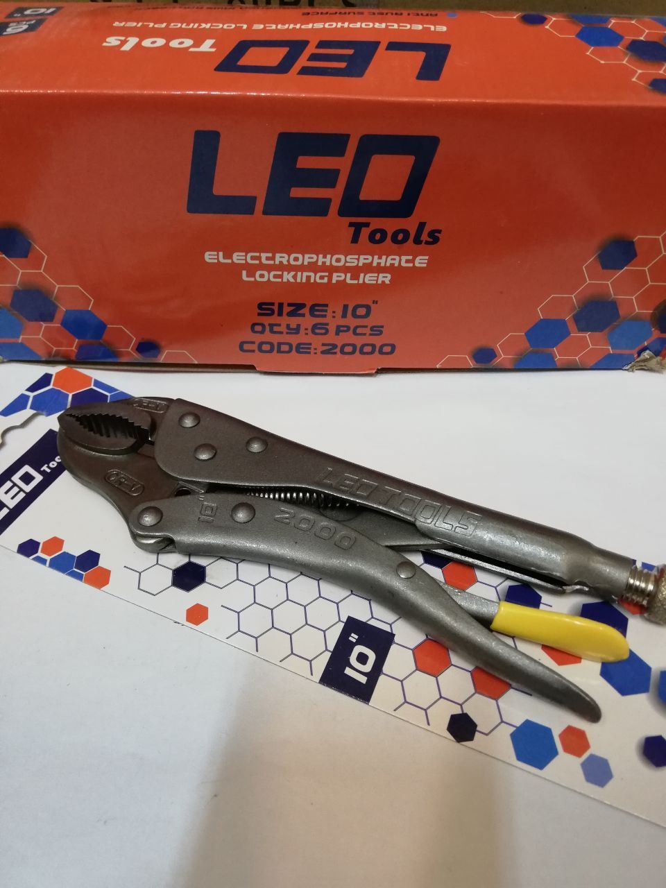  انبر قفلی ١٠ اینچ درجه یک لئو (LEO)