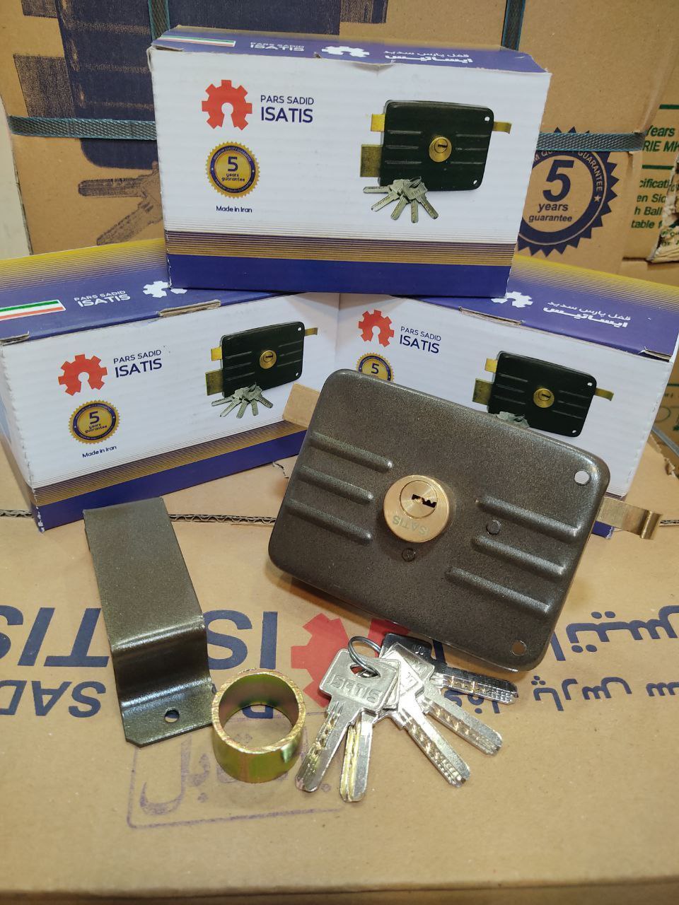  قفل حیاطی ایساتیس 