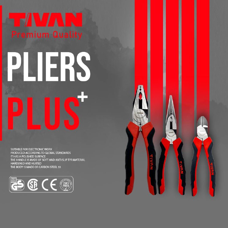  انبر دست های پلاس تیوان 