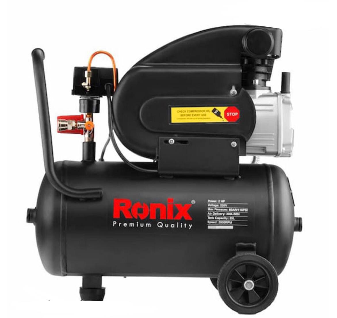 #کمپرسور باد 25 لیتری رونیکس مدل RC-2510
