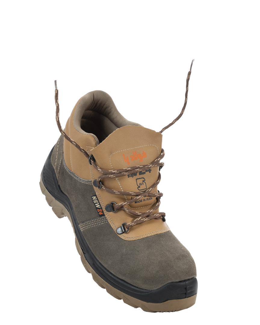 مشخصات کفش ایمنی فولاد پا مدل NEW Z4 جیر ؛ 