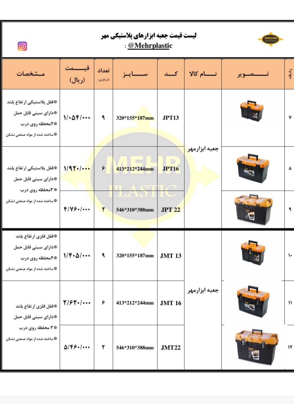 جعبه ابزار مهر 