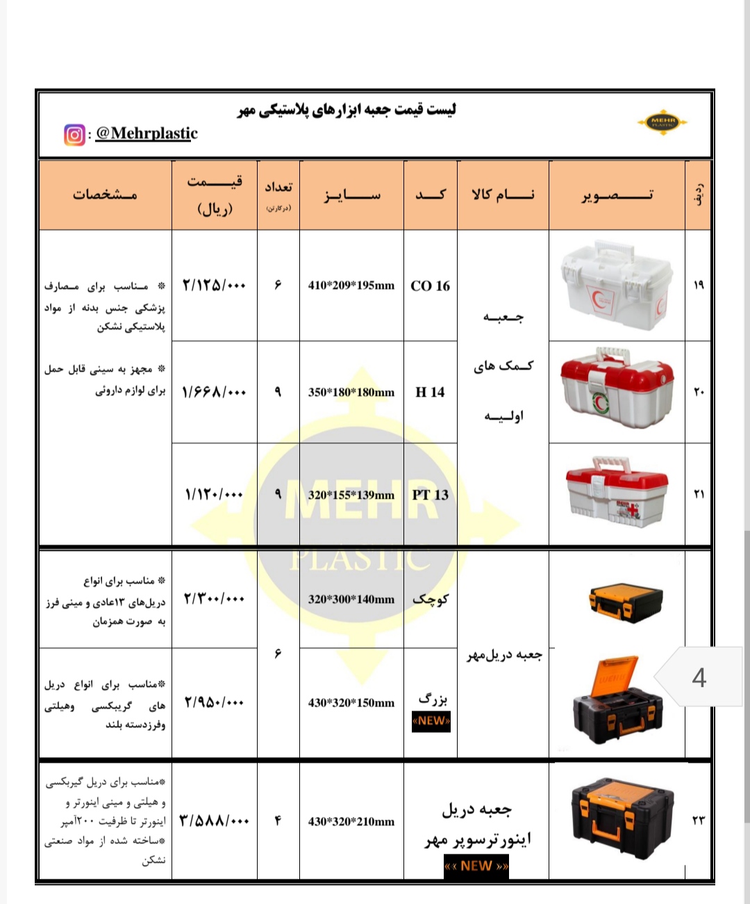 جعبه ابزار مهر