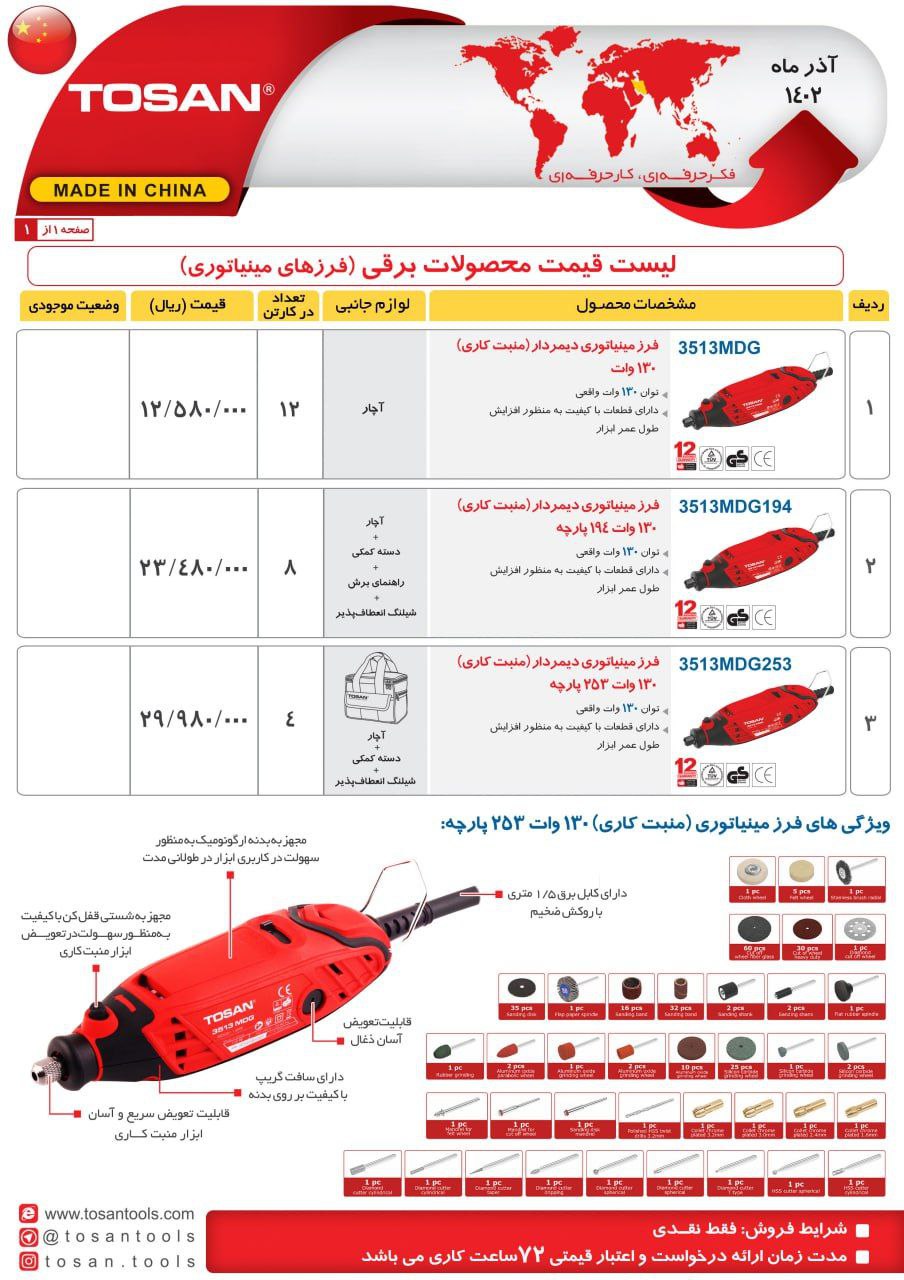 ⭕⭕فروشگاه ابزار طوسی⭕⭕