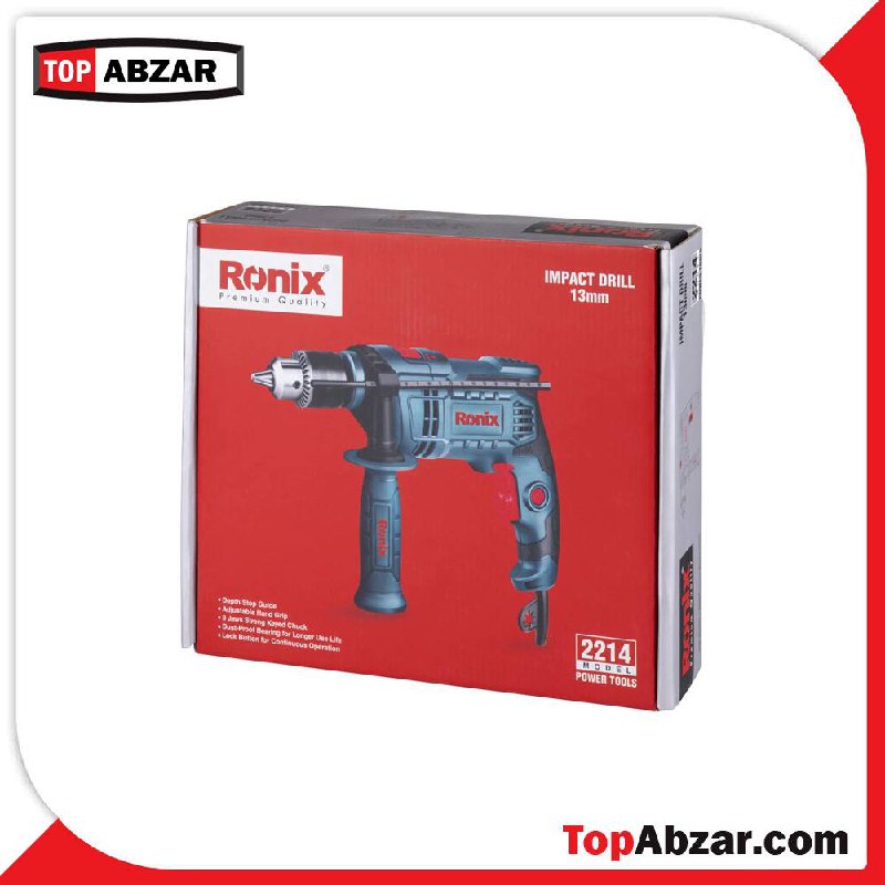 ⭐️ دریل 13 چکشی رونیکس مدل 2214